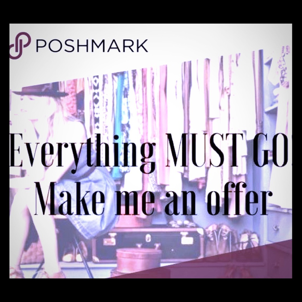 Everything must go!